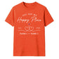 Personalised Happy Place For Him For Her Gifts Unisex T-Shirt