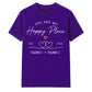 Personalised Happy Place For Him For Her Gifts Unisex T-Shirt