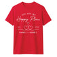 Personalised Happy Place For Him For Her Gifts Unisex T-Shirt
