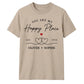 Personalised Happy Place For Him For Her Gifts Unisex T-Shirt