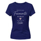 Personalised Human Belongs For Him For Her Gifts Ladies Fit T-Shirt