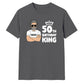 Personalised King Happy Birthday Unisex T-Shirt