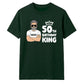 Personalised King Happy Birthday Unisex T-Shirt