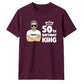 Personalised King Happy Birthday Unisex T-Shirt