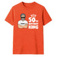 Personalised King Happy Birthday Unisex T-Shirt