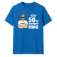 Personalised King Happy Birthday Unisex T-Shirt