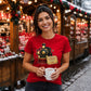 Personalised North Pole Express Christmas Ladies T-Shirt