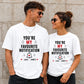 Personalised Notification For Him For Her Gifts Unisex T-Shirt