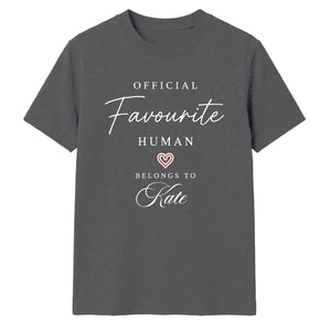 Personalised Official Human For Him For Her Gifts Unisex T-Shirt