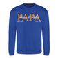 Personalised Papa Est. Father Day Printed Unisex Sweatshirt