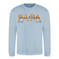 Personalised Papa Est. Father Day Printed Unisex Sweatshirt