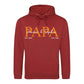 Personalised Papa Est. Father’s Day Printed Unisex Hoodie