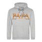 Personalised Papa Est. Father’s Day Printed Unisex Hoodie