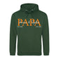 Personalised Papa Est. Father’s Day Printed Unisex Hoodie