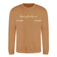 Personalised Papa Est Father's Day Sweatshirt