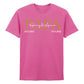 Personalised Papa Est Dad Gift Father's Day T-Shirt