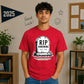 Personalised RIP Homework Funny School Leavers Unisex T-Shirt