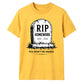 Personalised RIP Homework Funny School Leavers Unisex T-Shirt