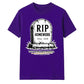 Personalised RIP Homework Funny School Leavers Unisex T-Shirt