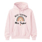 Personalised Rainbow Gift Thank You Teacher Unisex Hoodie