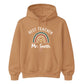 Personalised Rainbow Gift Thank You Teacher Unisex Hoodie