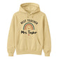 Personalised Rainbow Gift Thank You Teacher Unisex Hoodie
