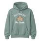 Personalised Rainbow Gift Thank You Teacher Unisex Hoodie