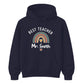 Personalised Rainbow Gift Thank You Teacher Unisex Hoodie