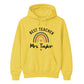 Personalised Rainbow Gift Thank You Teacher Unisex Hoodie