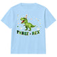 Personalised Kids Birthday T Shirt T Rex Dinosaur Birthday Party Outfit Custom Age Kids Tee
