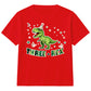 Personalised Kids Birthday T Shirt T Rex Dinosaur Birthday Party Outfit Custom Age Kids Tee