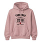 Personalised Since Together For Him For Her Gifts Unisex Hoodie