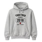 Personalised Since Together For Him For Her Gifts Unisex Hoodie