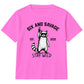 Personalised Kids Birthday T Shirt Stay Wild Raccoon Birthday Outfit Age Year Customisable Kids Tee