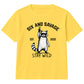 Personalised Kids Birthday T Shirt Stay Wild Raccoon Birthday Outfit Age Year Customisable Kids Tee