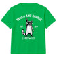 Personalised Kids Birthday T Shirt Stay Wild Raccoon Birthday Outfit Age Year Customisable Kids Tee