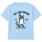 Personalised Kids Birthday T Shirt Stay Wild Raccoon Birthday Outfit Age Year Customisable Kids Tee