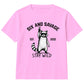 Personalised Kids Birthday T Shirt Stay Wild Raccoon Birthday Outfit Age Year Customisable Kids Tee