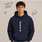Personalised Vertical Graduation School Leavers Unisex Hoodie
