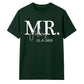 Personalised Wedding Gift Groom Unisex T-Shirt