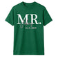 Personalised Wedding Gift Groom Unisex T-Shirt