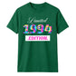Personalised Year Limited Edition Birthday Unisex T-Shirt