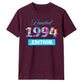Personalised Year Limited Edition Birthday Unisex T-Shirt