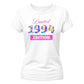 Personalised Year Limited Edition Birthday Ladies Fit t-shirt