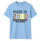 Personalised Year Vintage Birthday Unisex T-Shirt