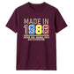 Personalised Year Vintage Birthday Unisex T-Shirt