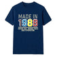 Personalised Year Vintage Birthday Unisex T-Shirt