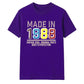 Personalised Year Vintage Birthday Unisex T-Shirt