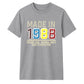 Personalised Year Vintage Birthday Unisex T-Shirt