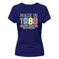 Personalised Year Vintage Birthday Ladies Fit t-shirt